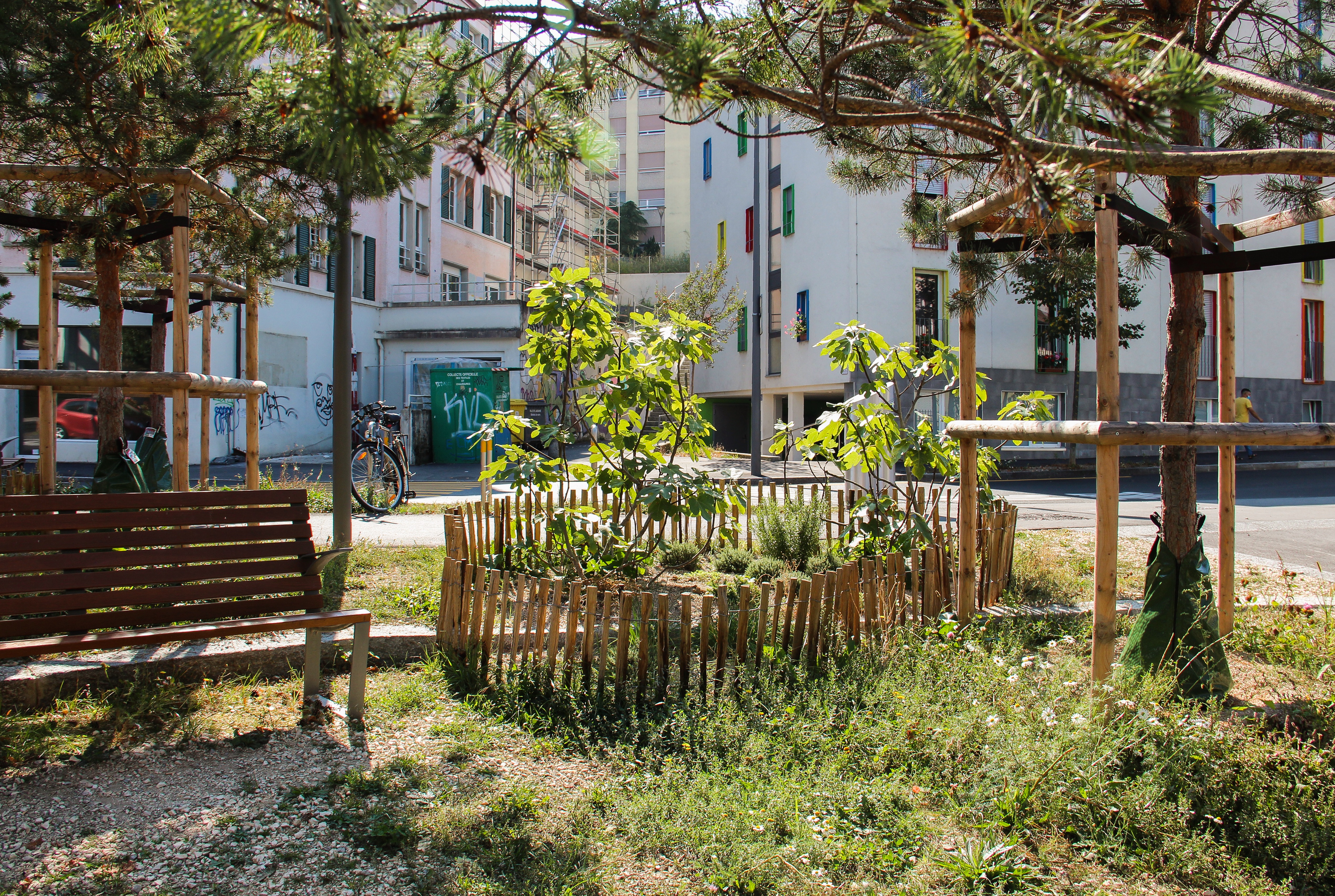 Av de Montoie nach Umgestaltung